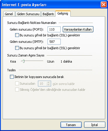 Outlook Kurulumu